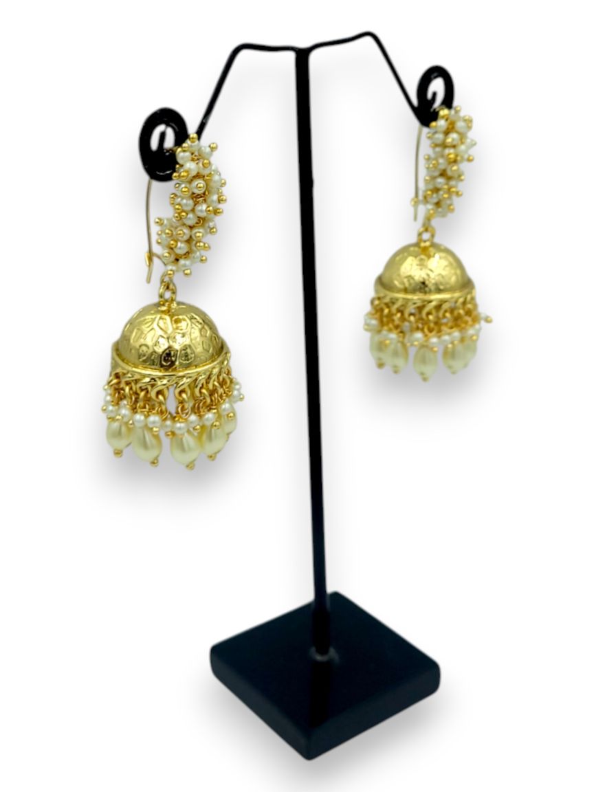 EARRING IN TRADITIONAL RAJWADI STYLE | DESIGN - 24136
