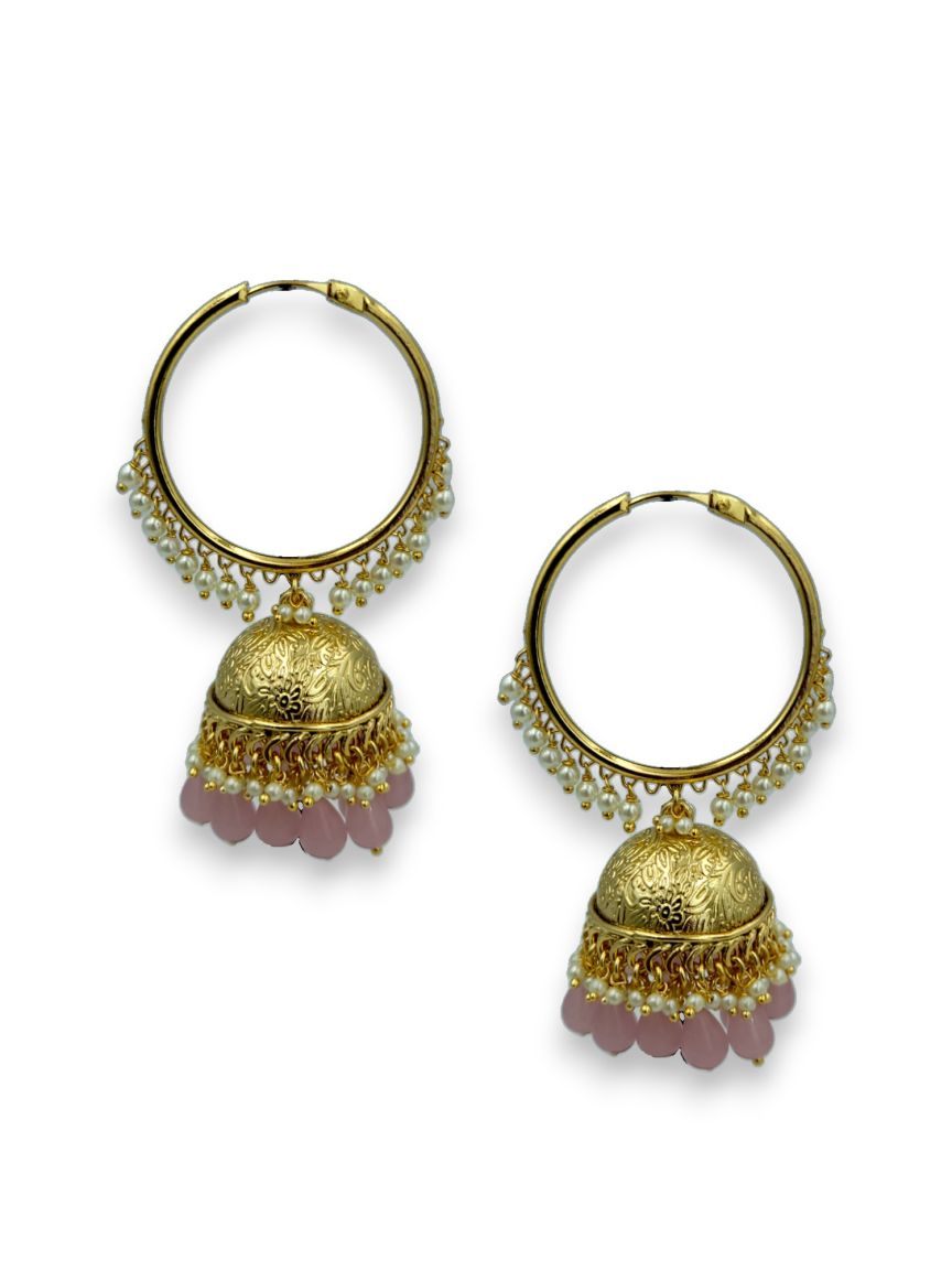 EARRING IN TRADITIONAL RAJWADI STYLE | DESIGN - 24163