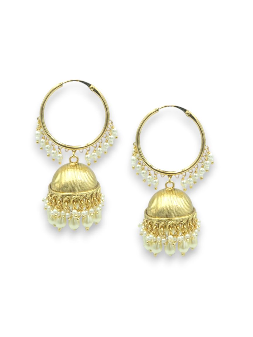 EARRING IN TRADITIONAL RAJWADI STYLE | DESIGN - 24217