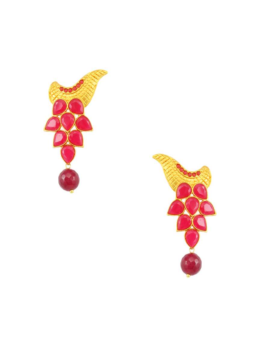 EARRING in SOUTH INDIAN Style | Design - 17118