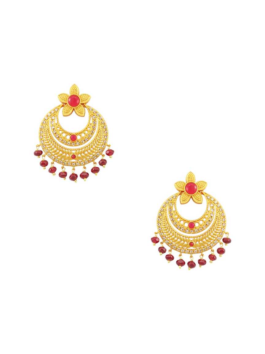 EARRING in SOUTH INDIAN Style | Design - 17121