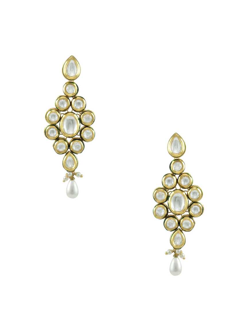 EARRING in VILANDI KUNDAN Style | Design - 11129