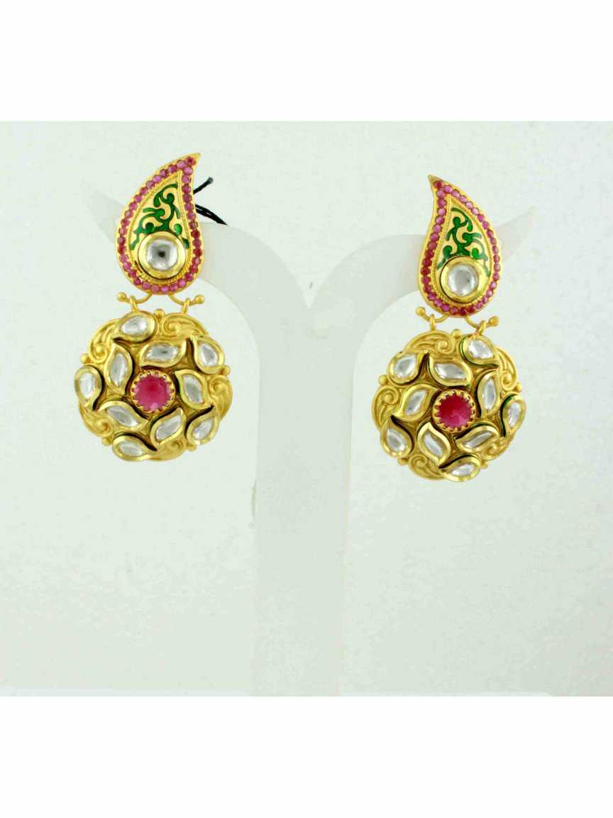 EARRING in VILANDI KUNDAN Style | Design - 11167