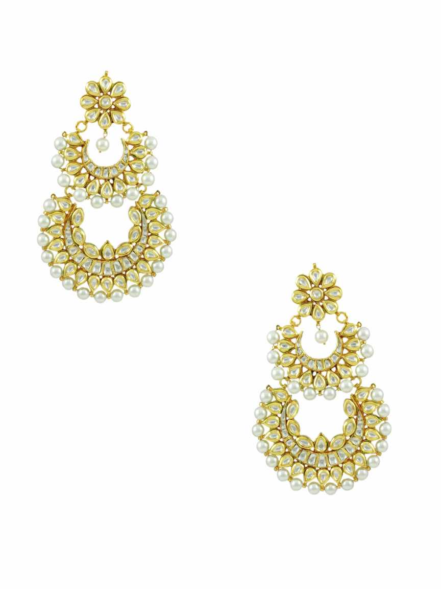 EARRING in VILANDI KUNDAN Style | Design - 11215