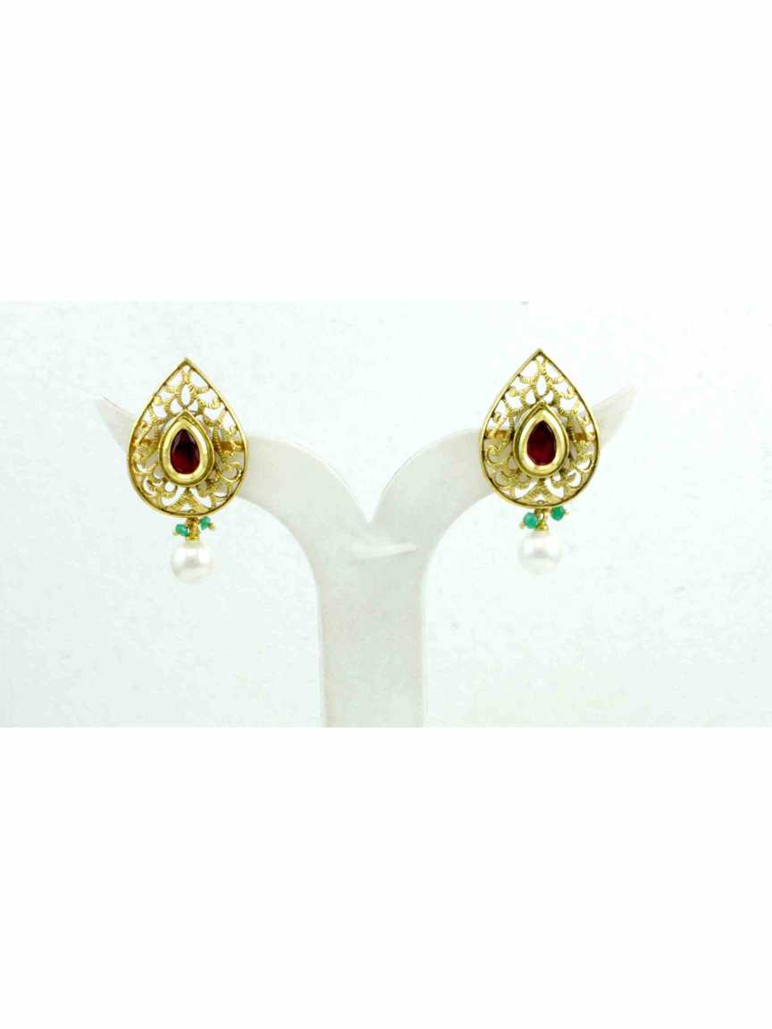 EARRING in VILANDI KUNDAN Style | Design - 11620