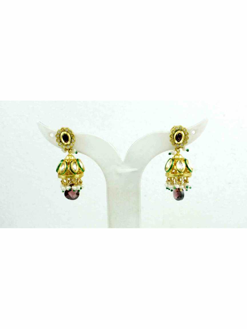 EARRING in VILANDI KUNDAN Style | Design - 11631