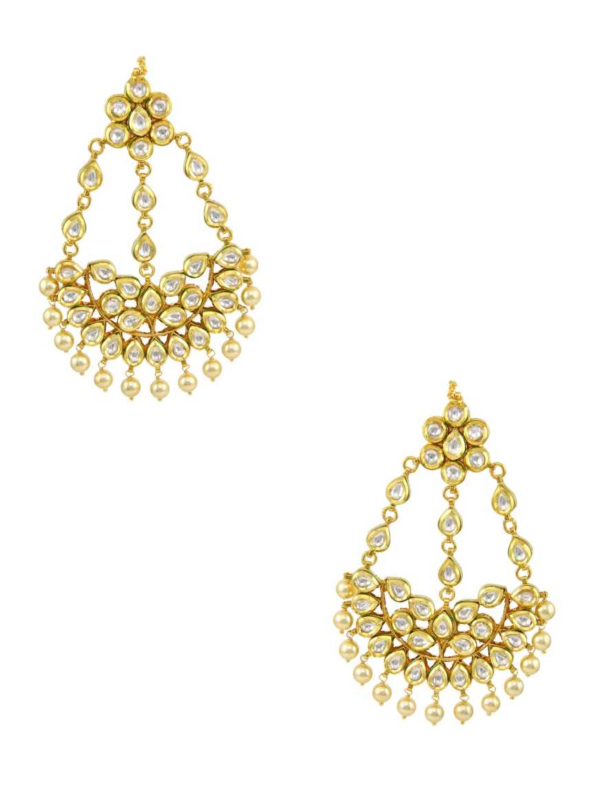 EARRING in VILANDI KUNDAN Style | Design - 14577