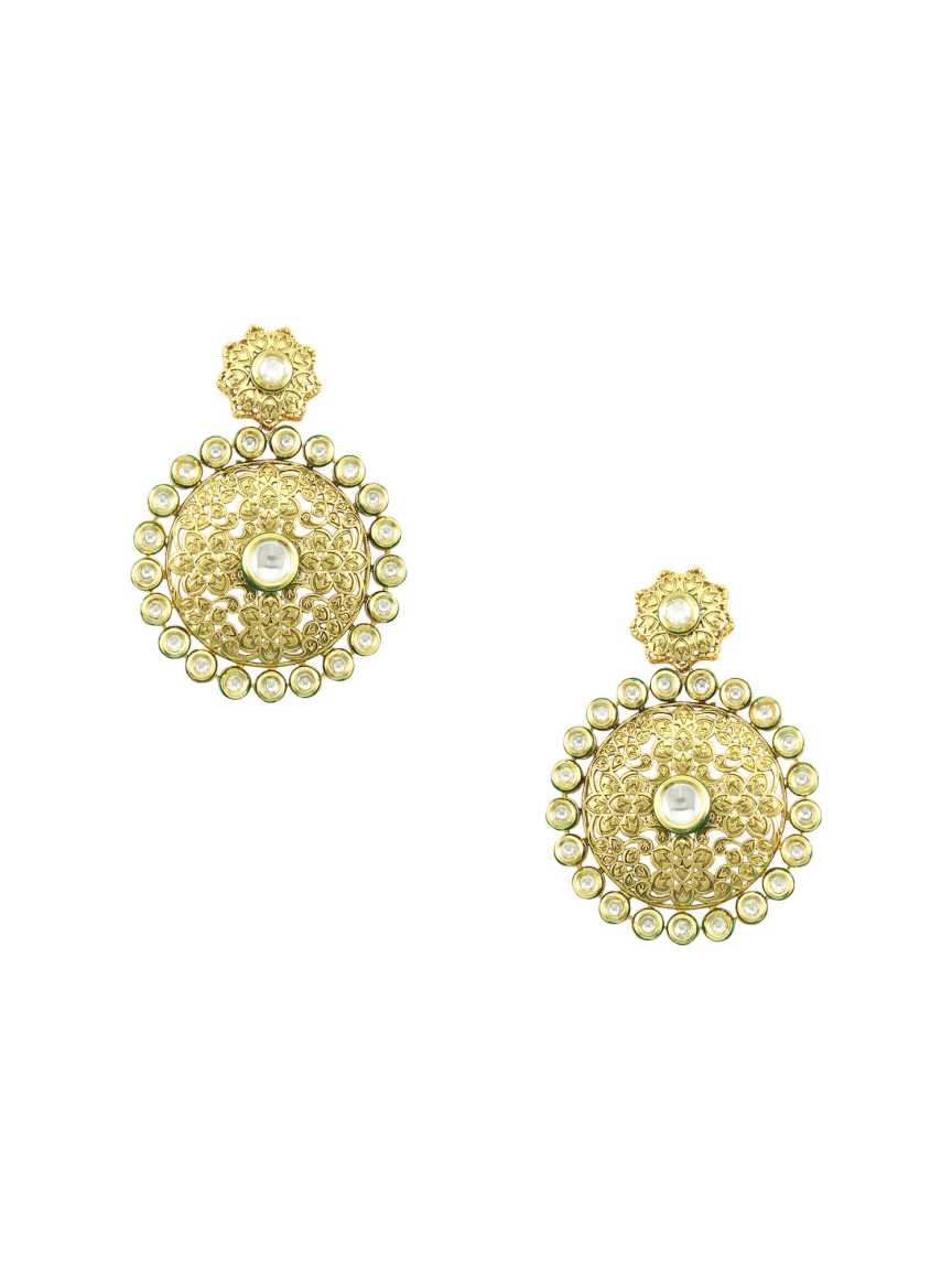EARRING in VILANDI KUNDAN Style | Design - 16387