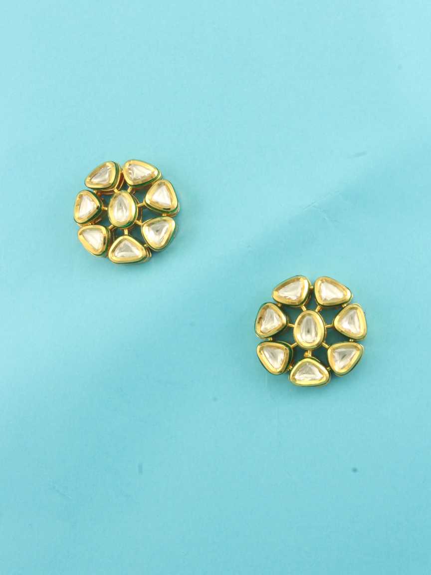 EARRING in VILANDI KUNDAN Style | Design - 16391
