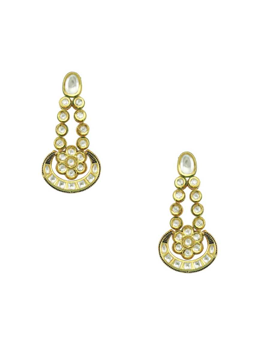 EARRING in VILANDI KUNDAN Style | Design - 16608