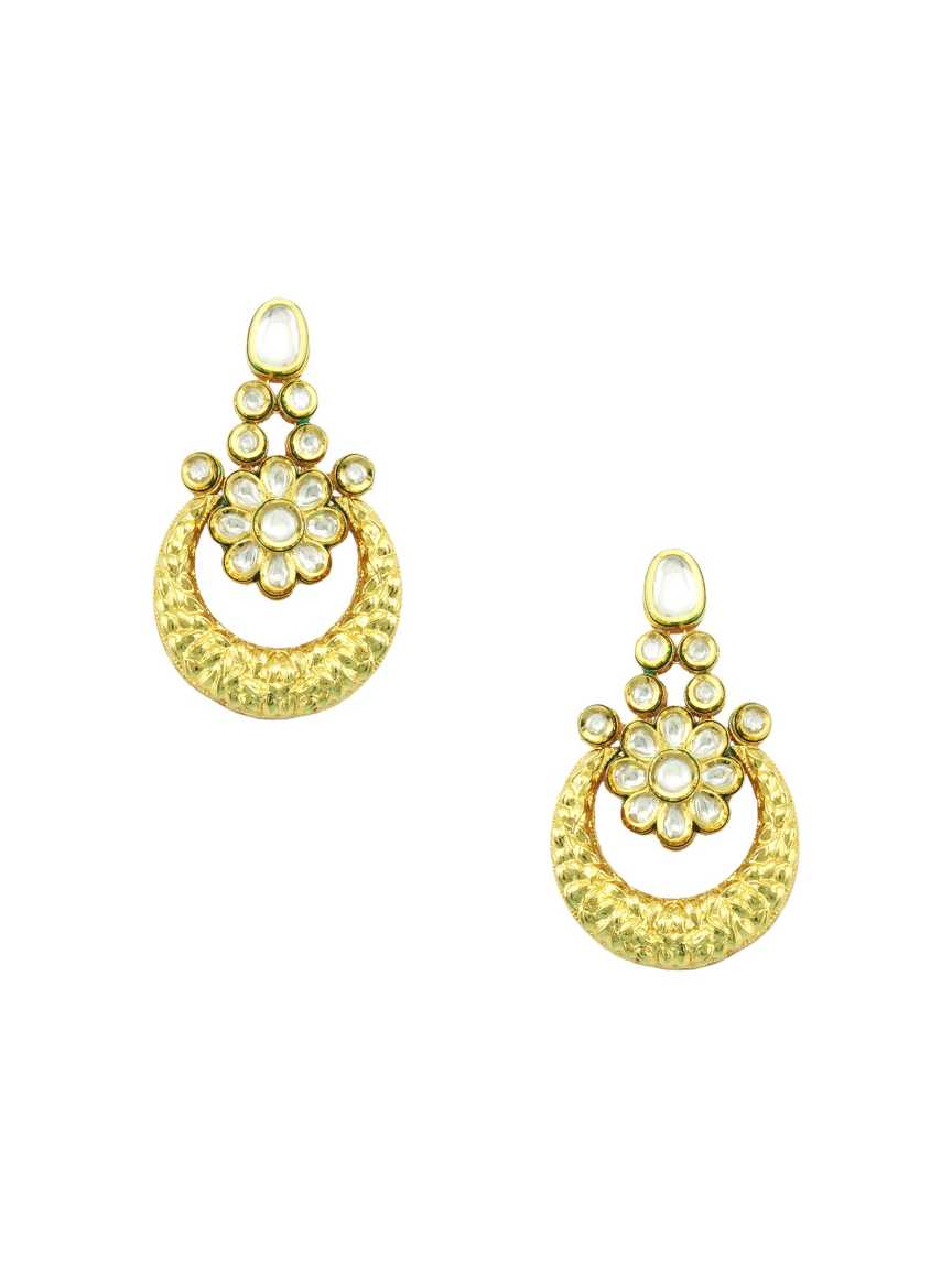 EARRING in VILANDI KUNDAN Style | Design - 16610