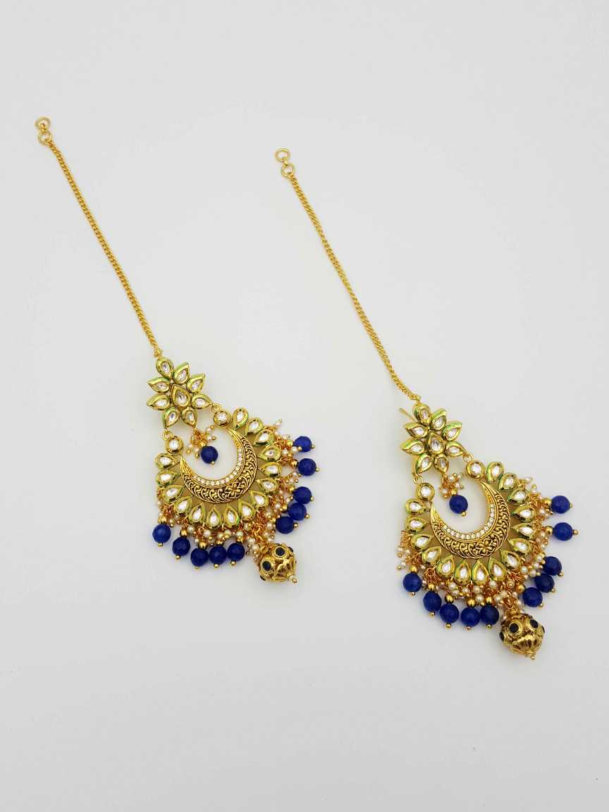 EARRING in VILANDI KUNDAN Style | Design - 17574