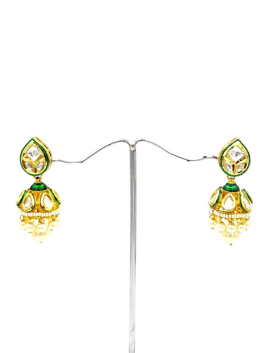 EARRING in VILANDI KUNDAN Style | Design - 17791