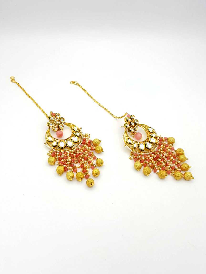 EARRING in VILANDI KUNDAN Style | Design - 17972