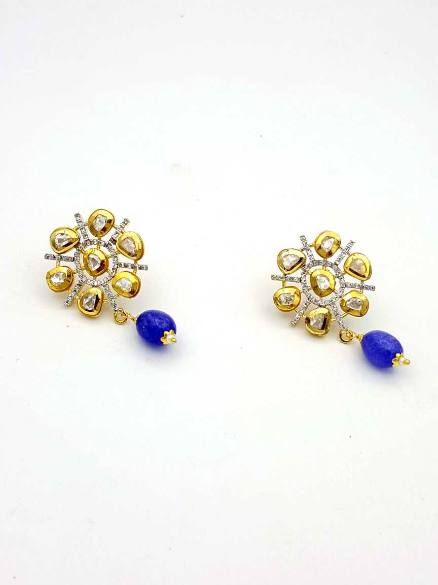 EARRING in VILANDI KUNDAN Style | Design - 18002