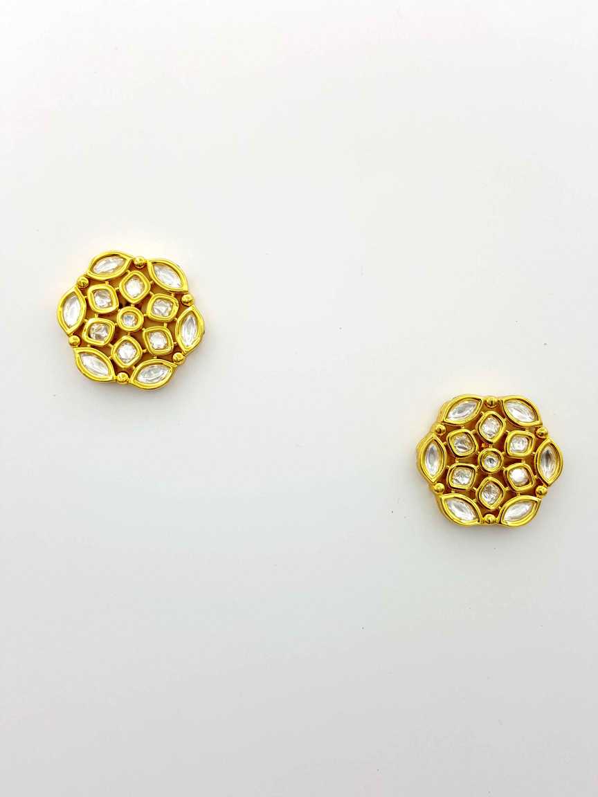 EARRING in VILANDI KUNDAN Style | Design - 19133