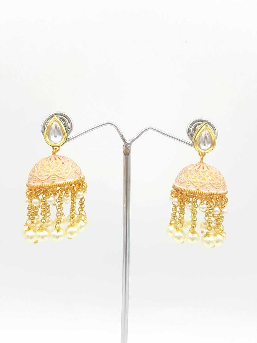 EARRING in VILANDI KUNDAN Style | Design - 19364