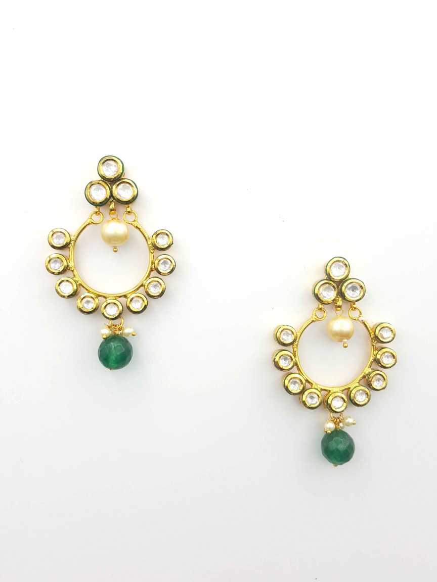 EARRING in VILANDI KUNDAN Style | Design - 19567
