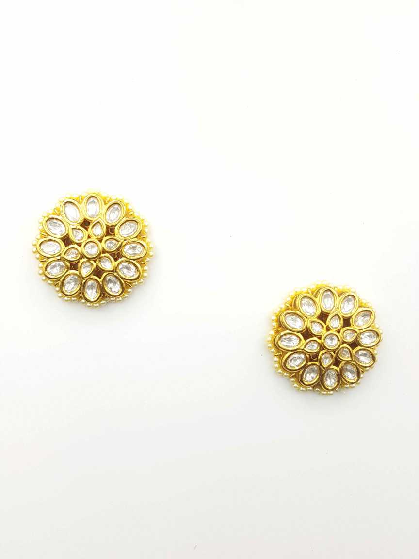 EARRING in VILANDI KUNDAN Style | Design - 19839