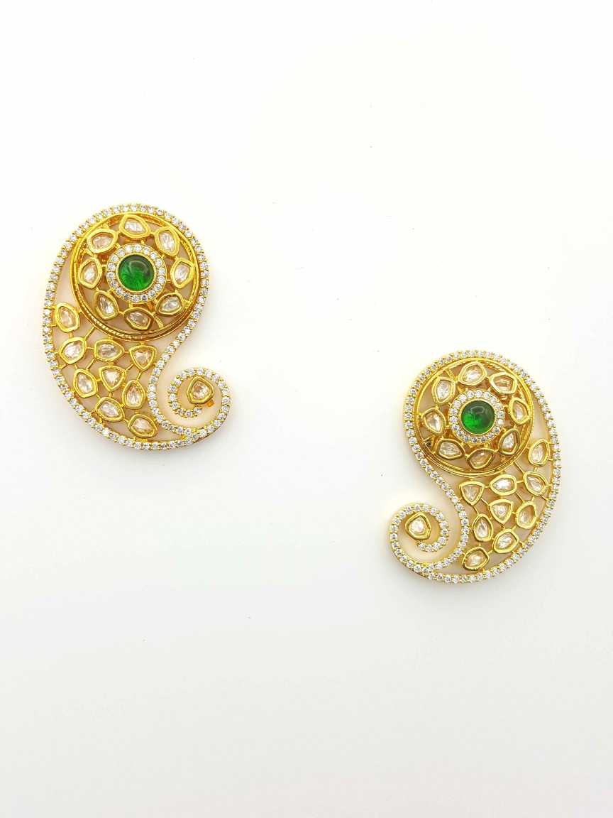 EARRING in VILANDI KUNDAN Style | Design - 19867