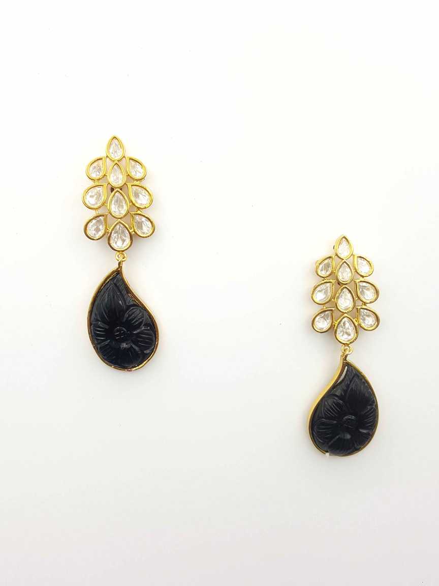 EARRING in VILANDI KUNDAN Style | Design - 19957