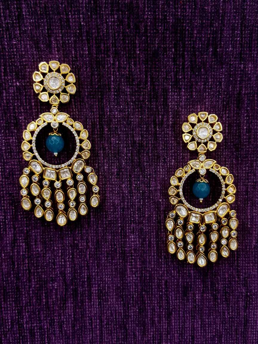 EARRING in VILANDI KUNDAN Style | Design - 20066