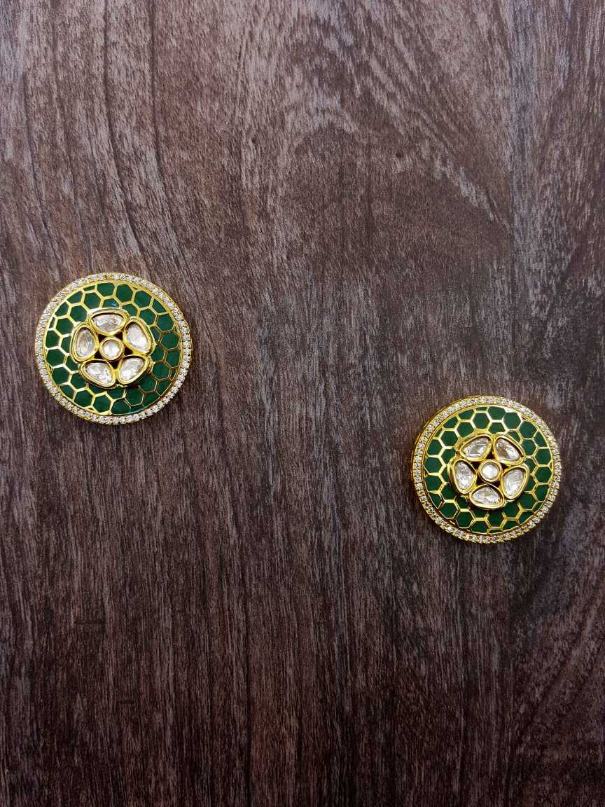 EARRING in VILANDI KUNDAN Style | Design - 20327