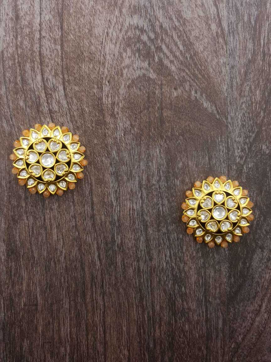 EARRING in VILANDI KUNDAN Style | Design - 20505