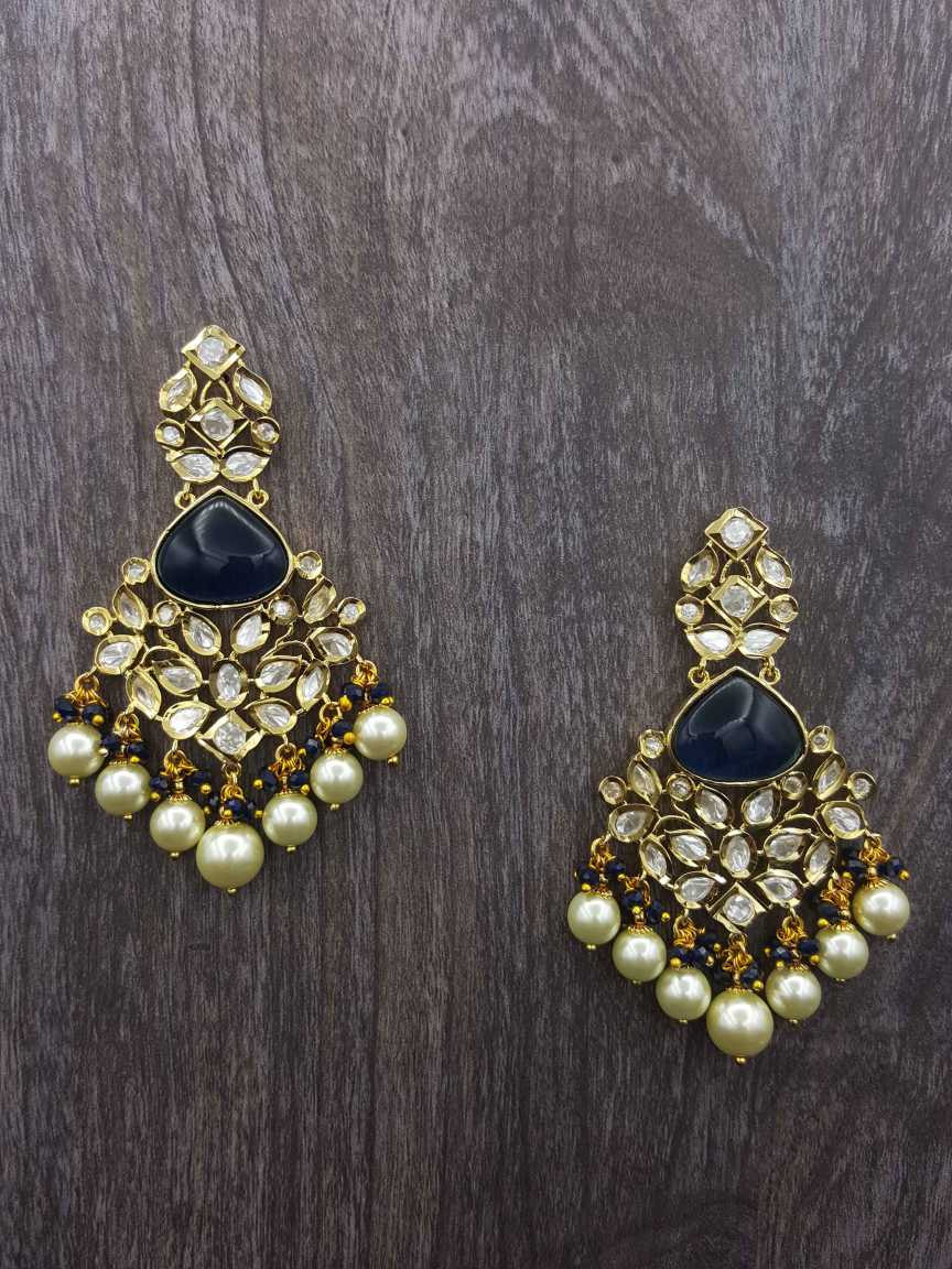 EARRING in VILANDI KUNDAN Style | Design - 20659