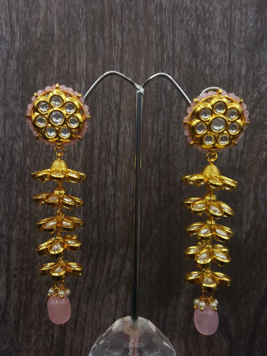 EARRING in VILANDI KUNDAN Style | Design - 20681