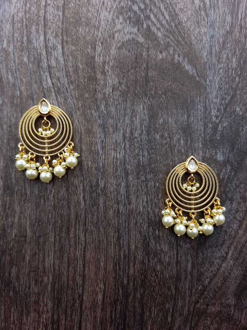 EARRING in VILANDI KUNDAN Style | Design - 20826