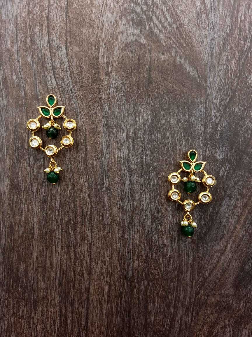 EARRING in VILANDI KUNDAN Style | Design - 20829