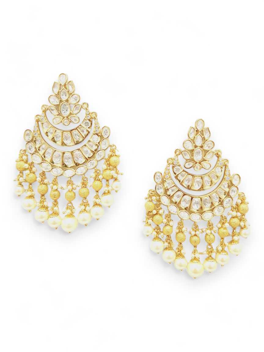 EARRING in VILANDI KUNDAN Style | Design - 21142