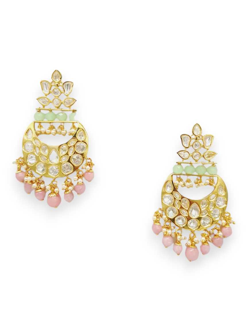 EARRING in VILANDI KUNDAN Style | Design - 21145