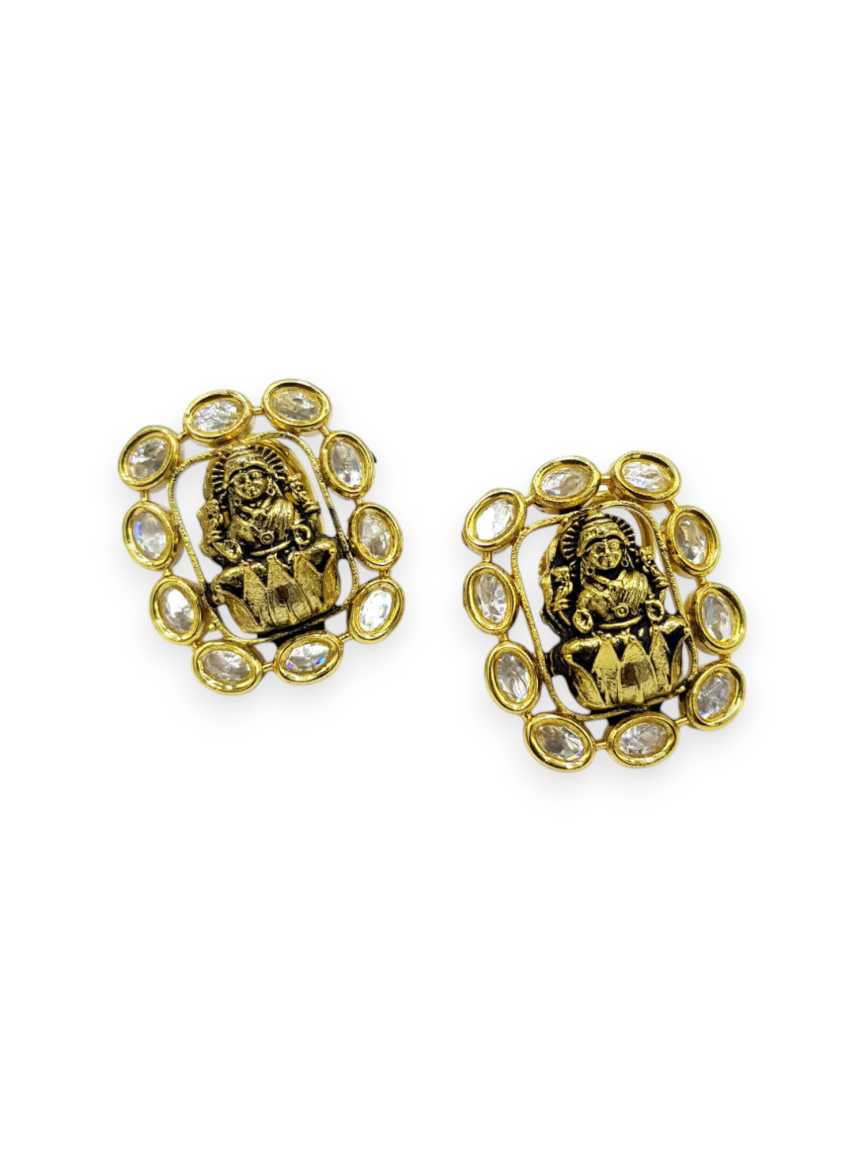 EARRING in VILANDI KUNDAN Style | Design - 21585