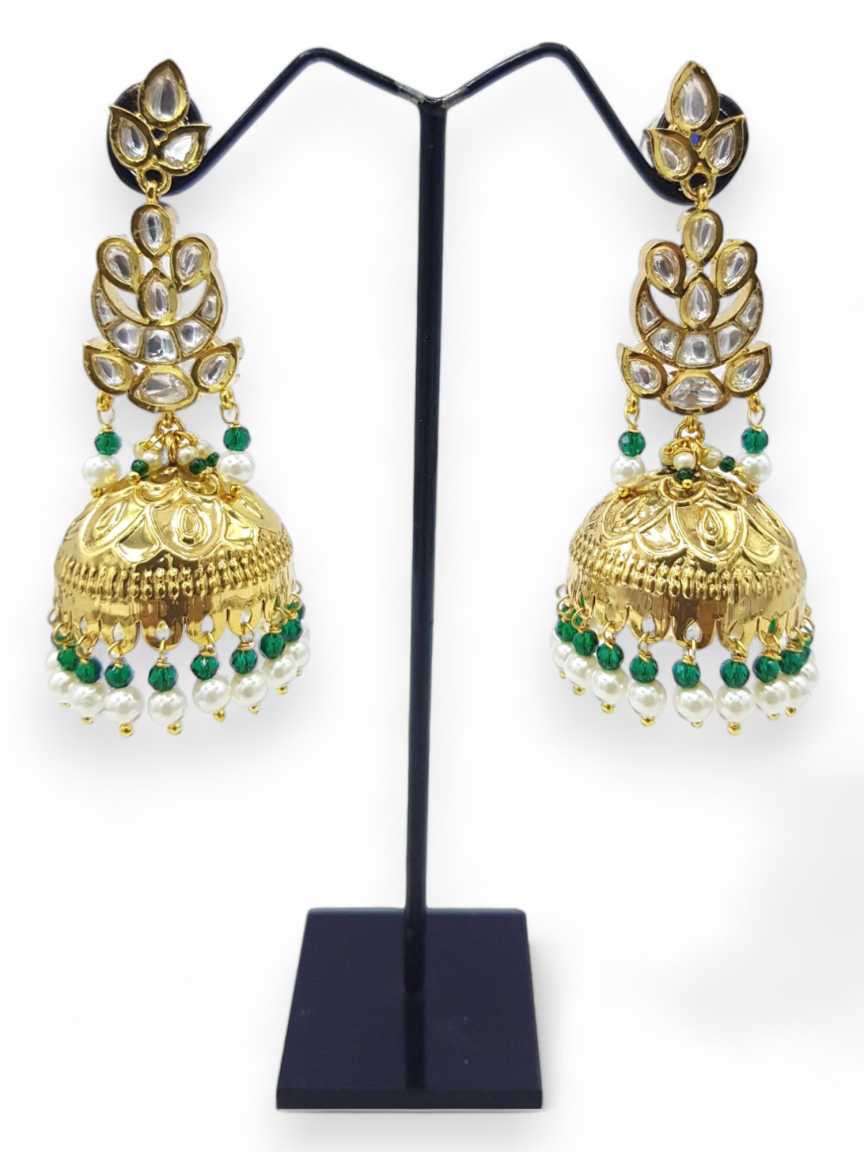 EARRING in VILANDI KUNDAN Style | Design - 21790