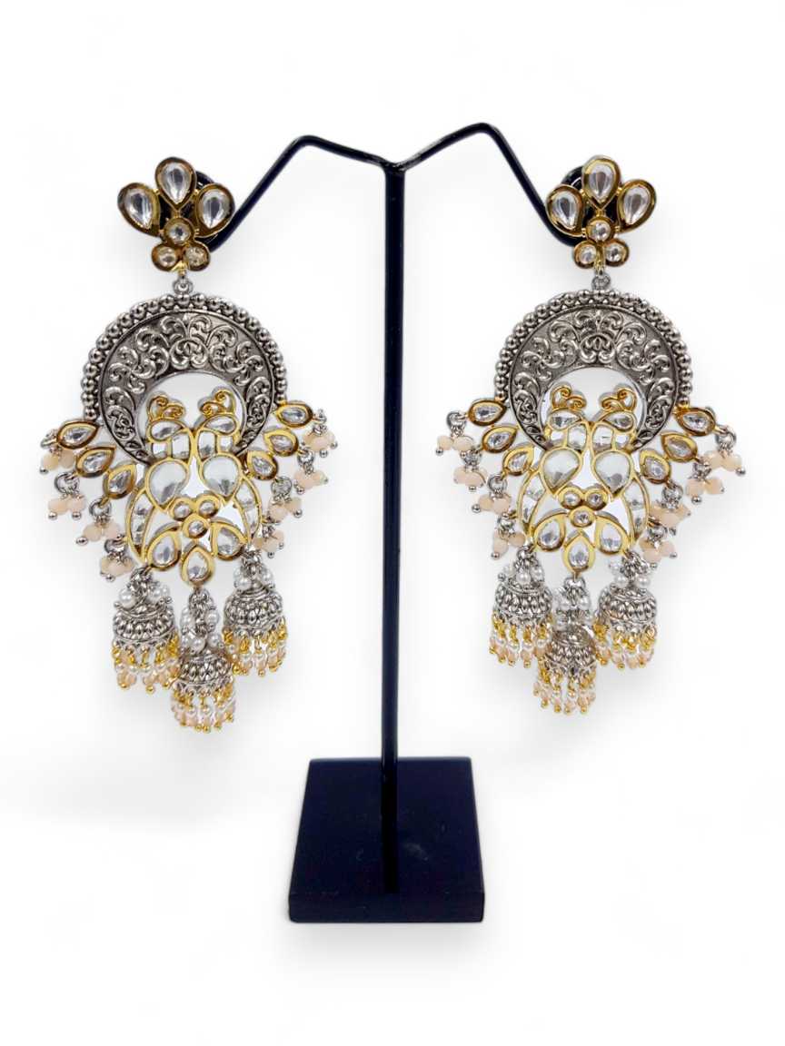 EARRING in VILANDI KUNDAN Style | Design - 22014