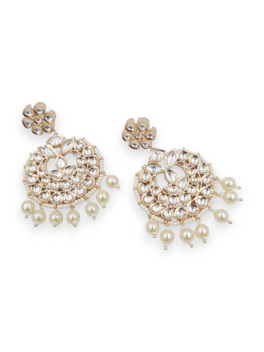 EARRING in VILANDI KUNDAN Style | Design - 22292