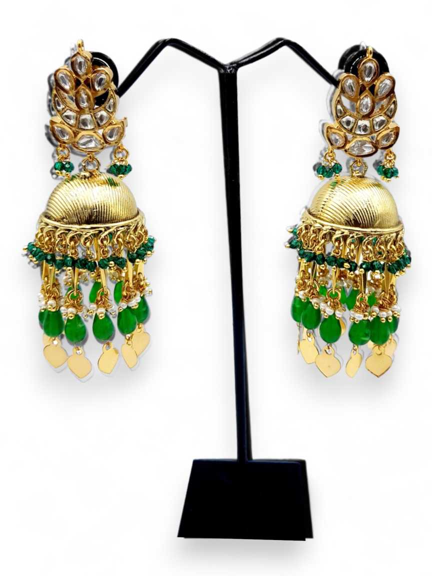 EARRING in VILANDI KUNDAN Style | Design - 22461