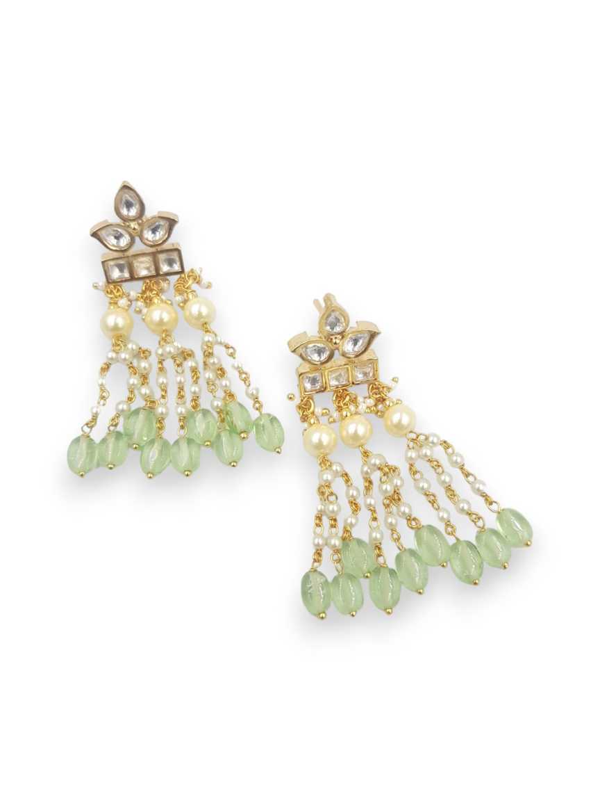 EARRING in VILANDI KUNDAN Style | Design - 22652