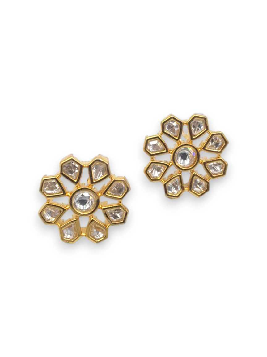 EARRING in VILANDI KUNDAN Style | Design - 22676