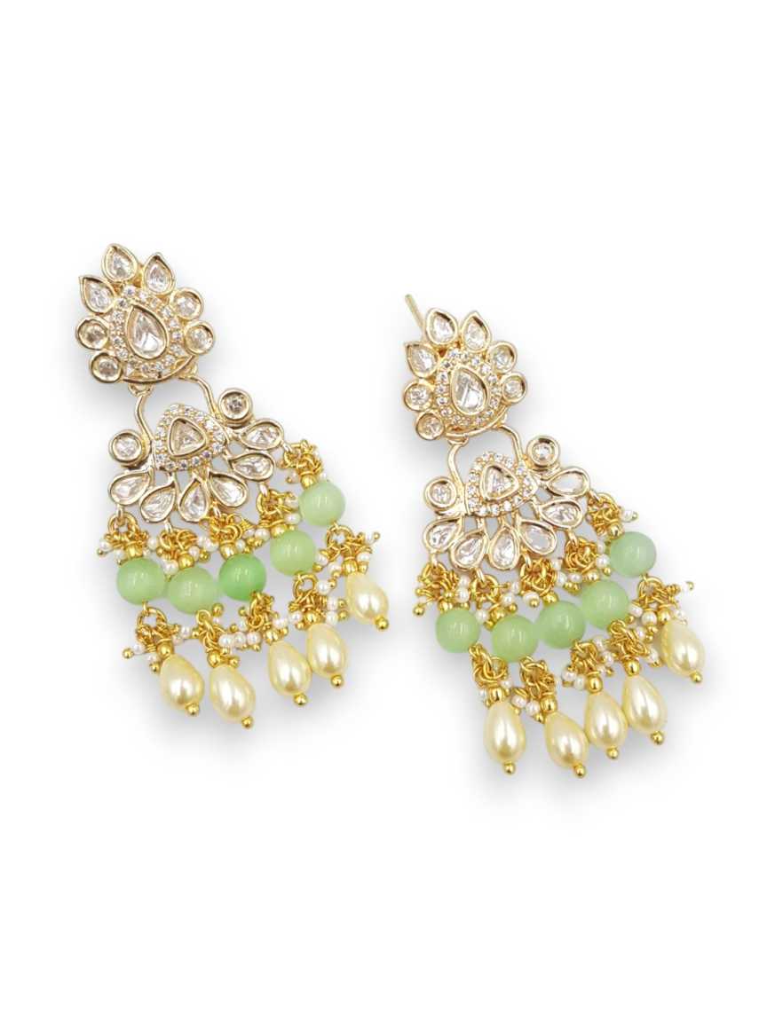 EARRING in VILANDI KUNDAN Style | Design - 22867