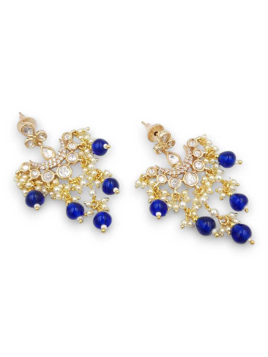 EARRING in VILANDI KUNDAN Style | Design - 22887