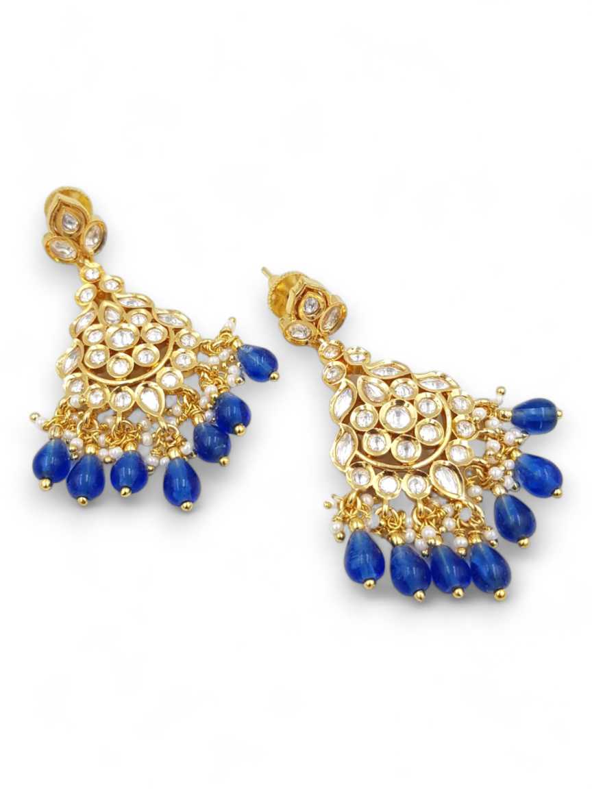 EARRING in VILANDI KUNDAN Style | Design - 22919