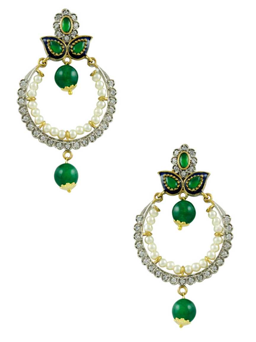 EARRING in ANTIQUE VICTORIAN Style | Design - 12357