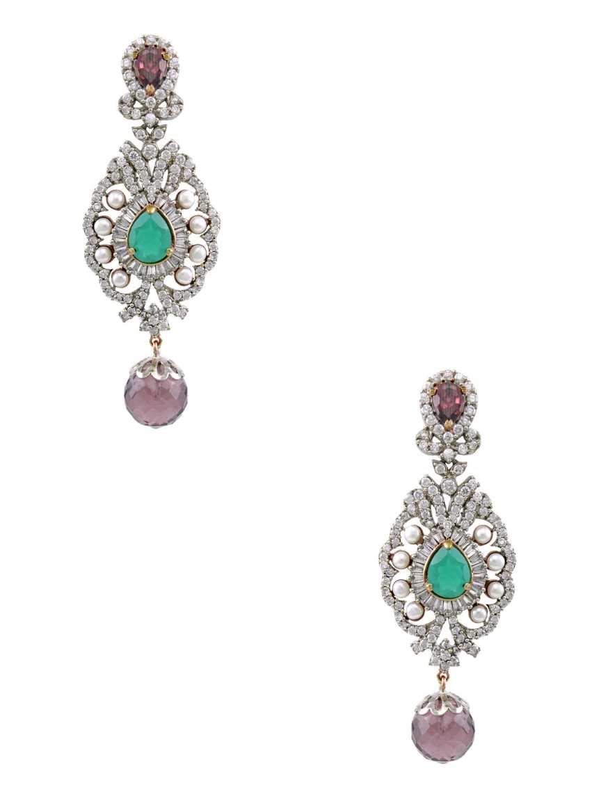 EARRING in ANTIQUE VICTORIAN Style | Design - 12429