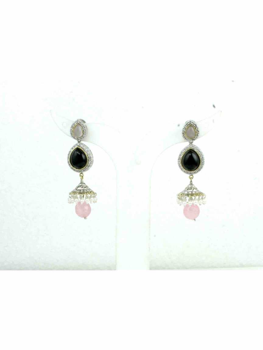 victorian-earring-ERVR12494PKBKVC
