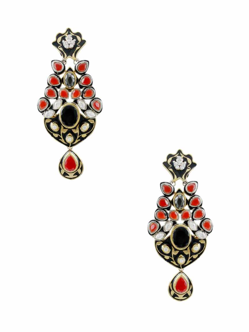 victorian-earring-ERVR12518RBBKVC