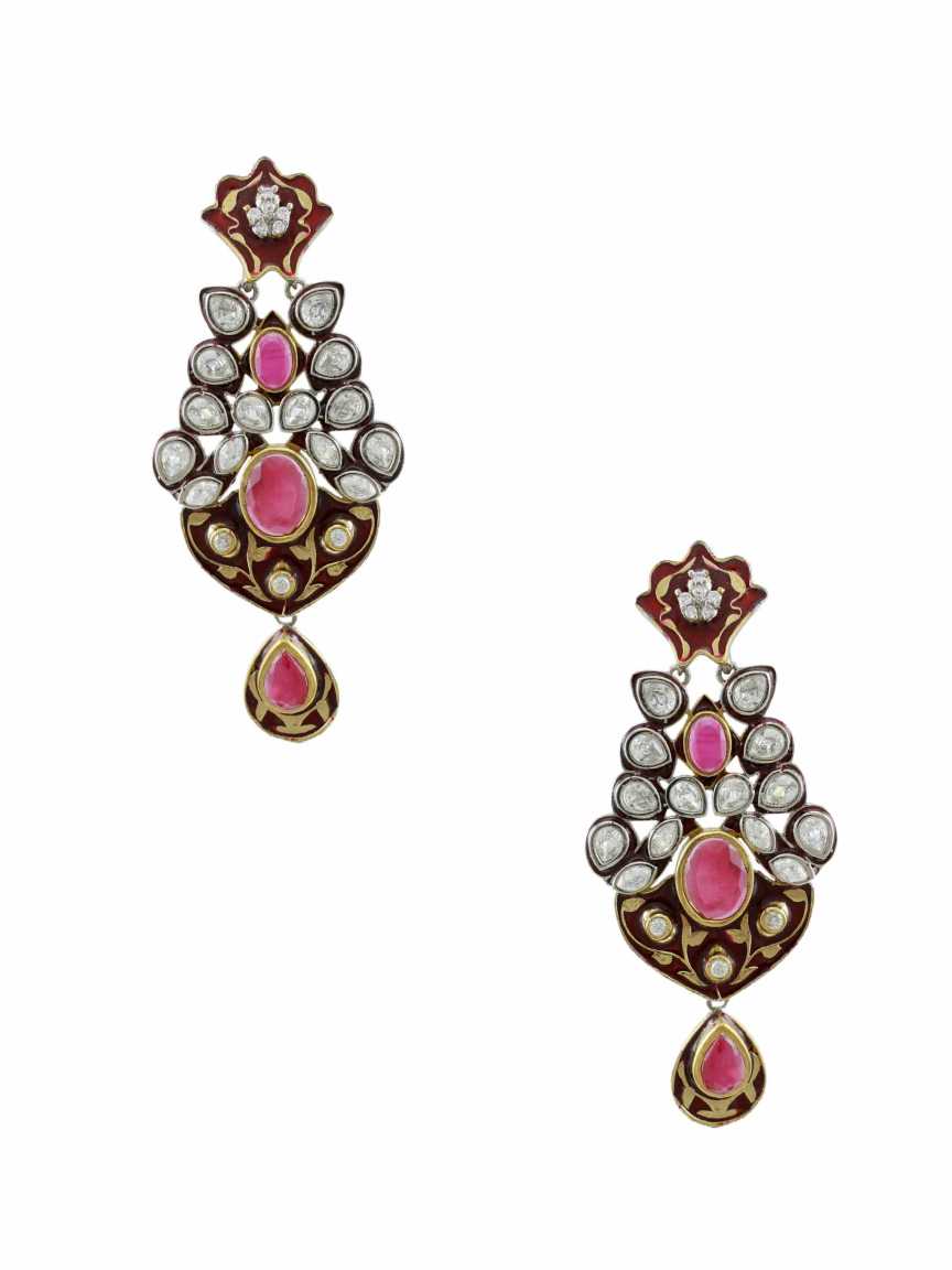 EARRING IN ANTIQUE VICTORIAN STYLE | DESIGN - 12518