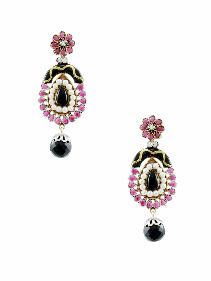 victorian-earring-ERVR12521RBBKVC